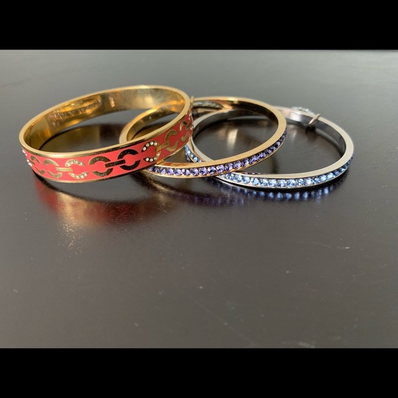 Set of 3 Coach Bangles - Picture 3 of 3
